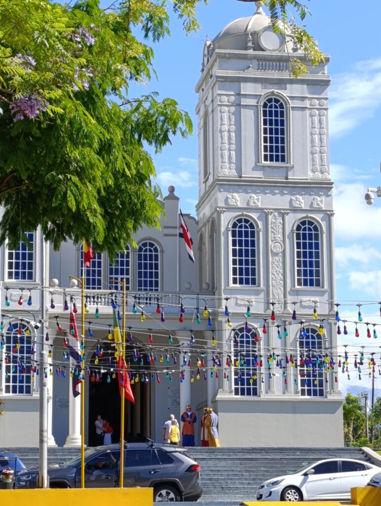 The church of Sarchí, Alajuela, Costa Rica